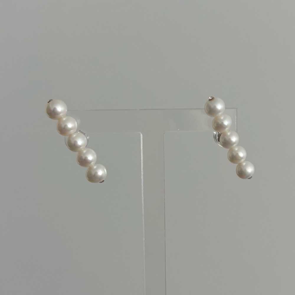 Freshwater Pearl Earrings - Picture 6 of 8